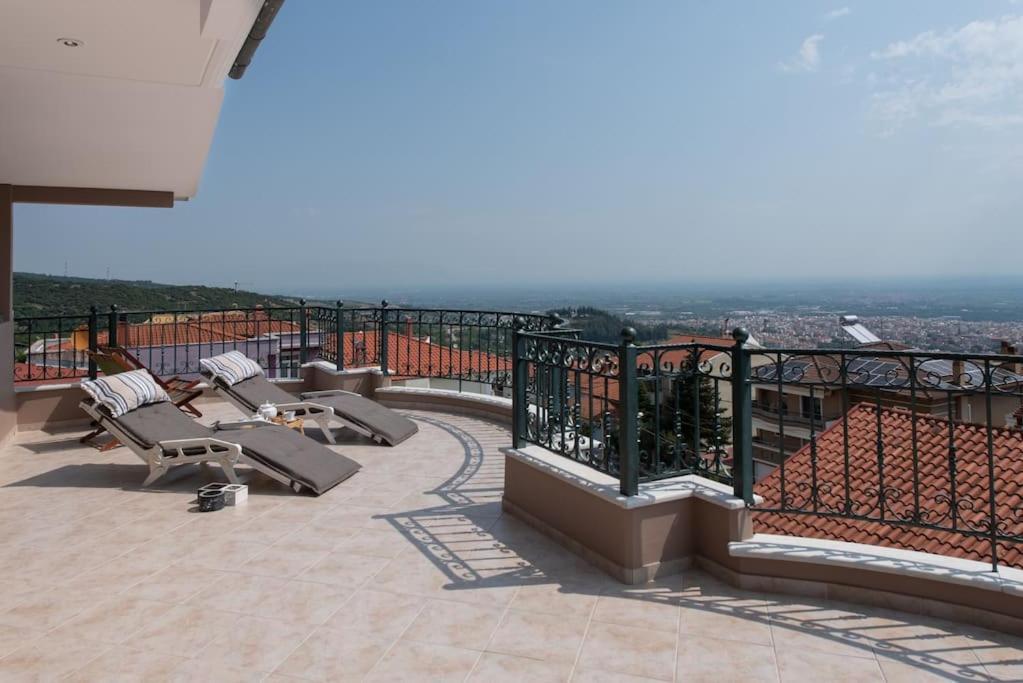 Amazing View With Huge Balcony Apartment Veria  Luaran gambar